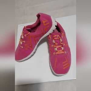 Pink and Orange Women's Sneakers